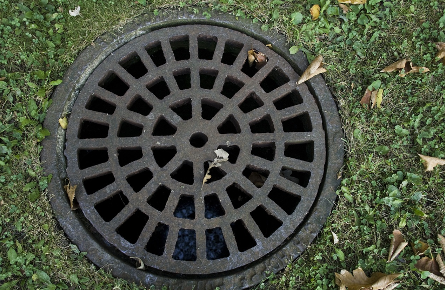 sewer line